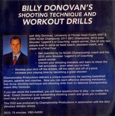 (Rental)-Shooting Technique & Workout Drills Billy Donovan